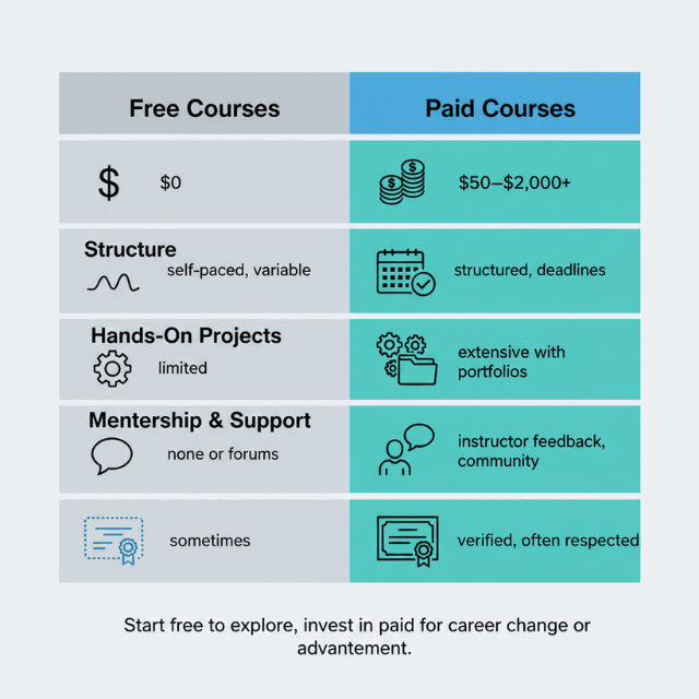 Free vs Paid Fintech Courses What’s Worth It