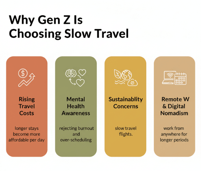 Key Causes Behind the Rise of Slow Travel Among Gen Z