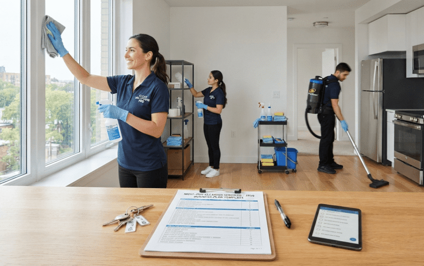 Free Move Out Cleaning Business Plan (With Simple Template for 2026)