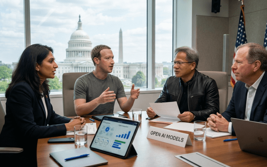 Microsoft, Nvidia & Meta Urge US to Protect Open AI Models