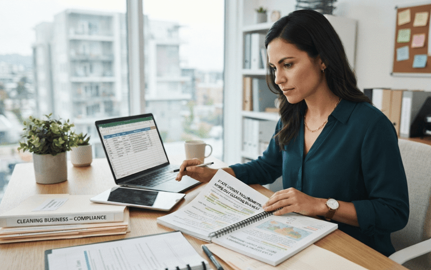 Move Out Cleaning Business License Requirements by State in 2026