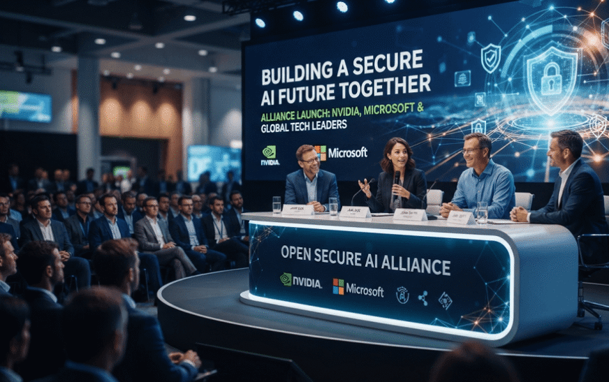 Nvidia Launches Open Secure AI Alliance With Microsoft and Tech Leaders
