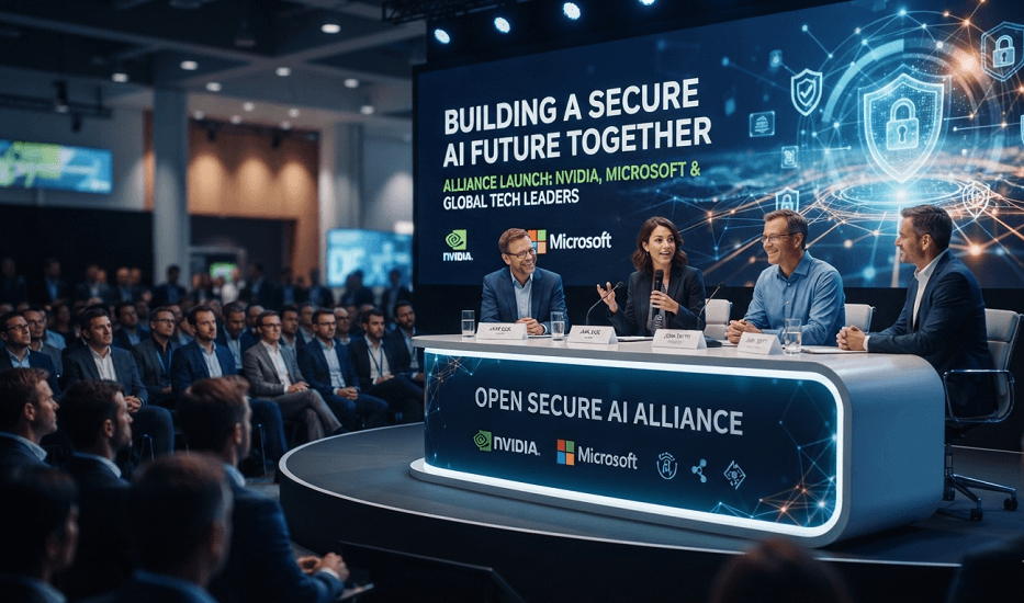 Nvidia Launches Open Secure AI Alliance With Microsoft and Tech Leaders