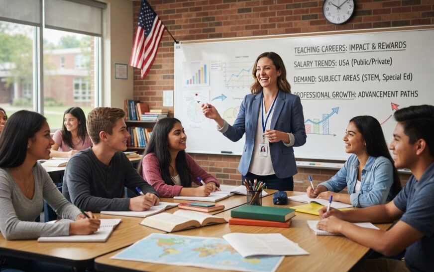 Education & Teaching Jobs in the USA Careers, Salaries, Demand & Advancement