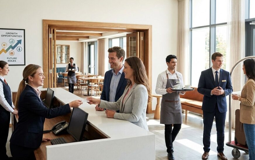 Entry-Level Hospitality Jobs: First Roles & Career Paths