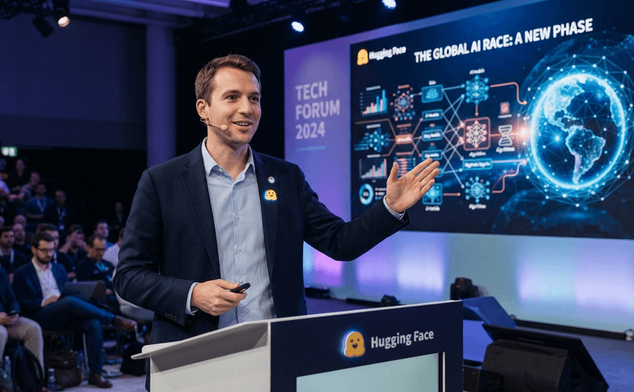 Hugging Face CEO Says the Global AI Race Is Entering a New Phase