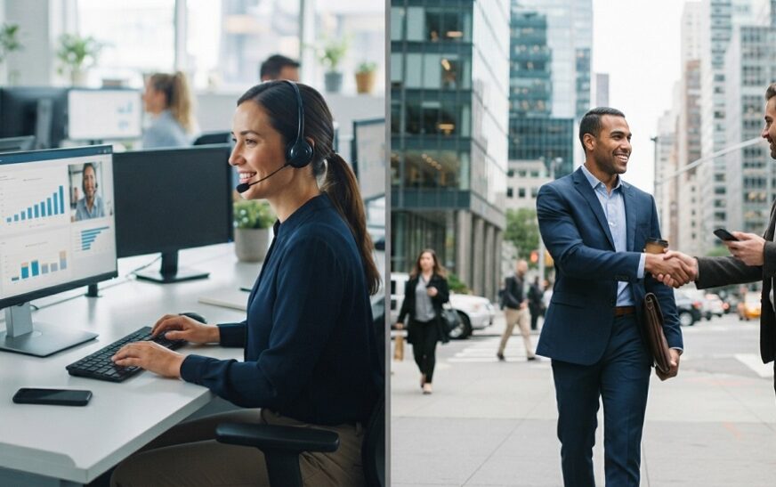 Inside Sales vs Outside Sales Careers Pay, Lifestyle & Career Growth