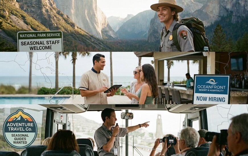 Seasonal Tourism Jobs in the USA Parks, Resorts & Travel Careers